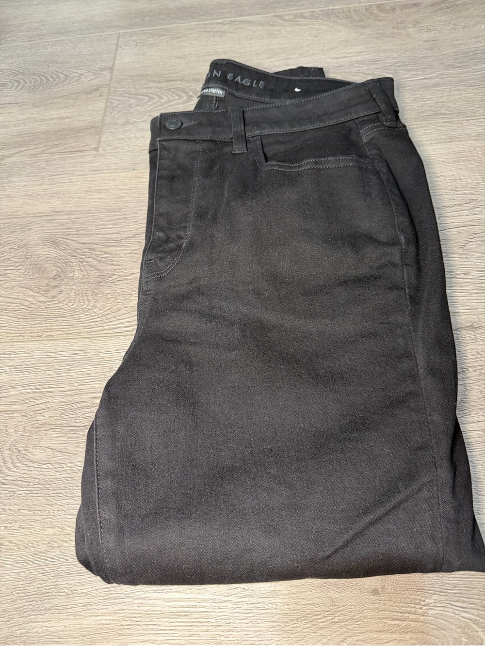 American Eagle Outfitters Women’s Black High Rise Jeggings 14 Short